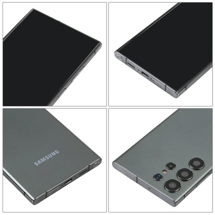 For Samsung Galaxy S23 Ultra 5G Black Screen Non-Working Fake Dummy Display Model(Green)-garmade.com