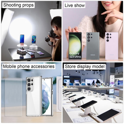 For Samsung Galaxy S23 Ultra 5G Color Screen Non-Working Fake Dummy Display Model (White)-garmade.com