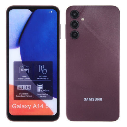 For Samsung Galaxy A14 5G Color Screen Non-Working Fake Dummy Display Model(Dark Red)-garmade.com