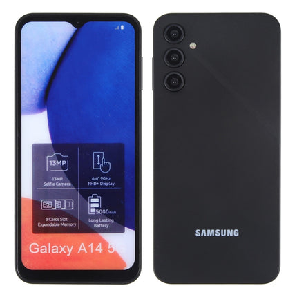 For Samsung Galaxy A14 5G Color Screen Non-Working Fake Dummy Display Model(Black)-garmade.com