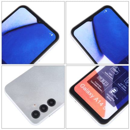 For Samsung Galaxy A14 5G Color Screen Non-Working Fake Dummy Display Model(Silver)-garmade.com