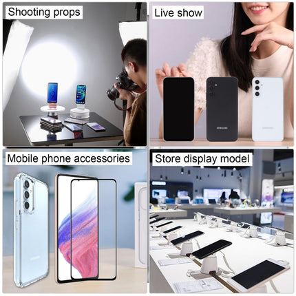 For Samsung Galaxy A54 5G Black Screen Non-Working Fake Dummy Display Model (White)-garmade.com