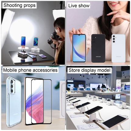 For Samsung Galaxy A34 5G Color Screen Non-Working Fake Dummy Display Model (White)-garmade.com