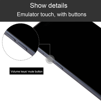 For iPhone 15 Black Screen Non-Working Fake Dummy Display Model (Black)-garmade.com