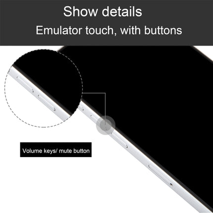 For iPhone 15 Pro Black Screen Non-Working Fake Dummy Display Model (White Titanium)-garmade.com