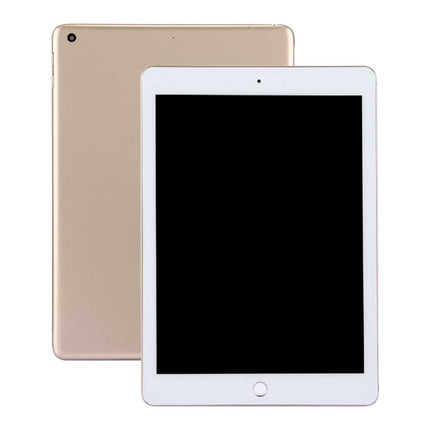 For iPad 9.7 (2017) Dark Screen Non-Working Fake Dummy Display Model (Gold + White)-garmade.com