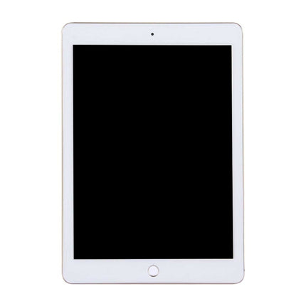 For iPad 9.7 (2017) Dark Screen Non-Working Fake Dummy Display Model (Gold + White)-garmade.com