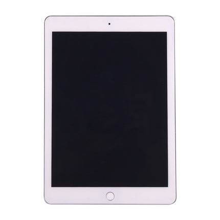 For iPad 9.7 (2017) Dark Screen Non-Working Fake Dummy Display Model (Silver + White)-garmade.com