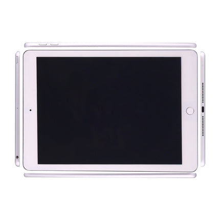 For iPad 9.7 (2017) Dark Screen Non-Working Fake Dummy Display Model (Silver + White)-garmade.com