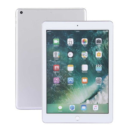 For iPad 9.7 (2017) Color Screen Non-Working Fake Dummy Display Model (Silver + White)-garmade.com