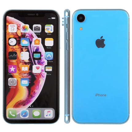 For iPhone XR Color Screen Non-Working Fake Dummy Display Model (Blue)-garmade.com