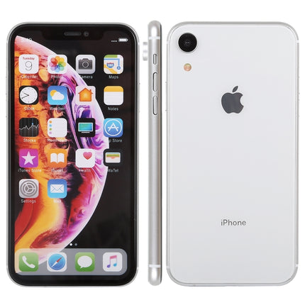 For iPhone XR Color Screen Non-Working Fake Dummy Display Model (White)-garmade.com