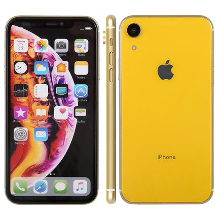 For iPhone XR Color Screen Non-Working Fake Dummy Display Model (Yellow)-garmade.com