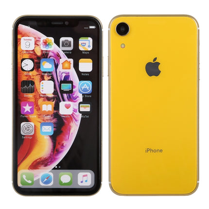 For iPhone XR Color Screen Non-Working Fake Dummy Display Model (Yellow)-garmade.com