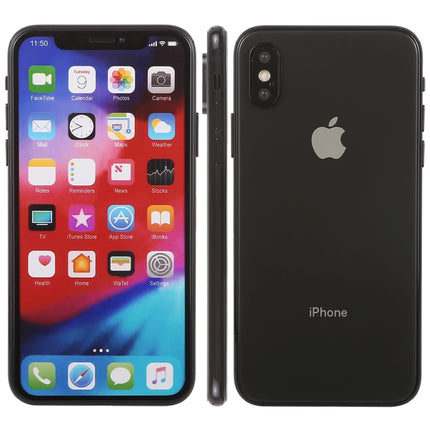 For iPhone XS Color Screen Non-Working Fake Dummy Display Model (Black)-garmade.com