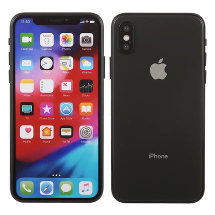 For iPhone XS Color Screen Non-Working Fake Dummy Display Model (Black)-garmade.com