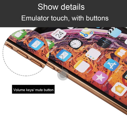 For iPhone XS Color Screen Non-Working Fake Dummy Display Model (Gold)-garmade.com