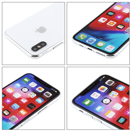 For iPhone XS Color Screen Non-Working Fake Dummy Display Model (White)-garmade.com