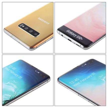 For Galaxy S10+ Original Color Screen Non-Working Fake Dummy Display Model (Silver)-garmade.com