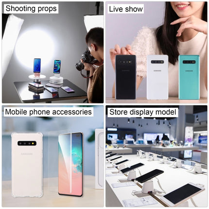 For Galaxy S10+ Original Color Screen Non-Working Fake Dummy Display Model (Silver)-garmade.com