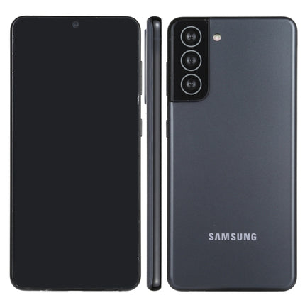 For Samsung Galaxy S21 5G Black Screen Non-Working Fake Dummy Display Model(Grey)-garmade.com