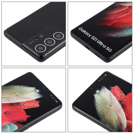 For Samsung Galaxy S21 Ultra 5G Color Screen Non-Working Fake Dummy Display Model(Black)-garmade.com