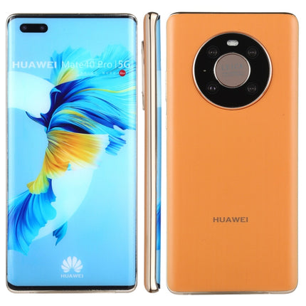 For Huawei Mate 40 Pro 5G Color Screen Non-Working Fake Dummy Display Model(Orange)-garmade.com