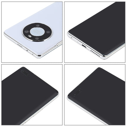 For Huawei Mate 40 Pro 5G Black Screen Non-Working Fake Dummy Display Model (White)-garmade.com