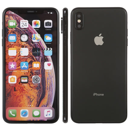 For iPhone XS Max Color Screen Non-Working Fake Dummy Display Model (Black)-garmade.com