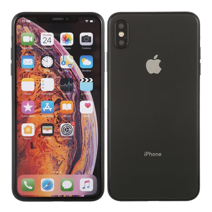 For iPhone XS Max Color Screen Non-Working Fake Dummy Display Model (Black)-garmade.com