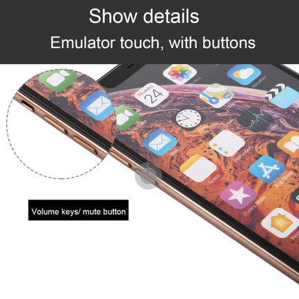 For iPhone XS Max Color Screen Non-Working Fake Dummy Display Model (Gold)-garmade.com