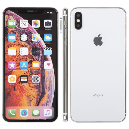 For iPhone XS Max Color Screen Non-Working Fake Dummy Display Model (White)-garmade.com