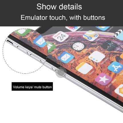 For iPhone XS Max Color Screen Non-Working Fake Dummy Display Model (White)-garmade.com