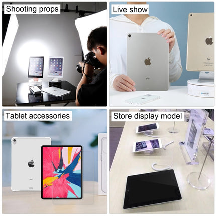 For iPad Pro 12.9 inch 2018 Color Screen Non-Working Fake Dummy Display Model (Silver)-garmade.com