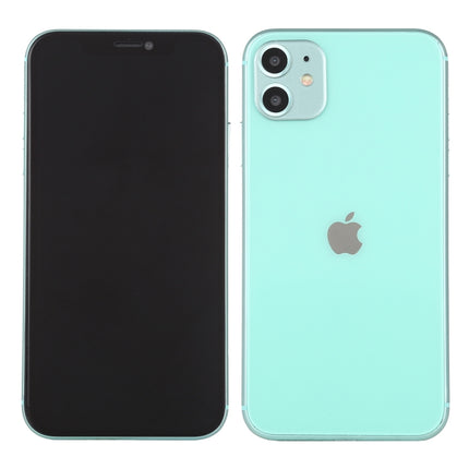 For iPhone 11 Black Screen Non-Working Fake Dummy Display Model (Green)-garmade.com