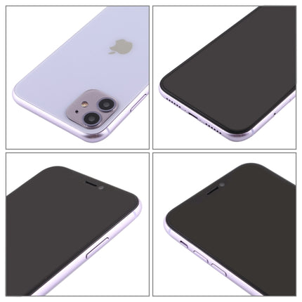 For iPhone 11 Black Screen Non-Working Fake Dummy Display Model (Purple)-garmade.com