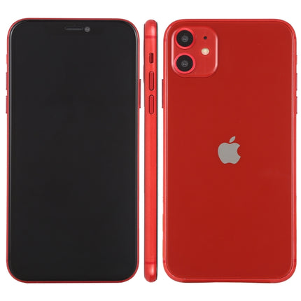 For iPhone 11 Black Screen Non-Working Fake Dummy Display Model (Red)-garmade.com