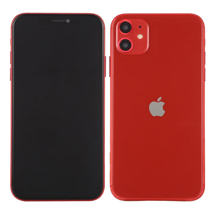 For iPhone 11 Black Screen Non-Working Fake Dummy Display Model (Red)-garmade.com