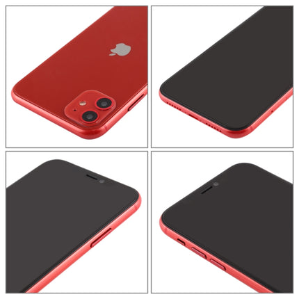 For iPhone 11 Black Screen Non-Working Fake Dummy Display Model (Red)-garmade.com