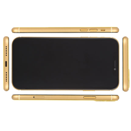 For iPhone 11 Black Screen Non-Working Fake Dummy Display Model (Yellow)-garmade.com