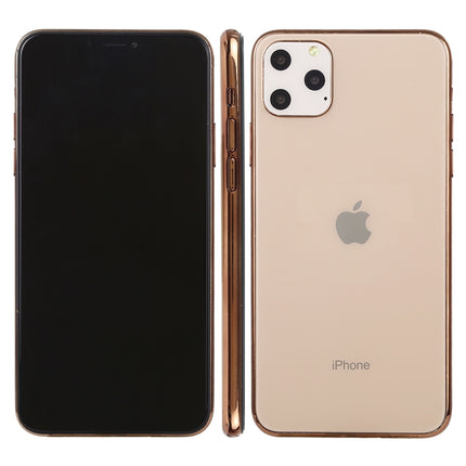 For iPhone 11 Pro Max Black Screen Non-Working Fake Dummy Display Model (Gold)-garmade.com