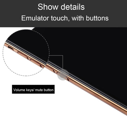 For iPhone 11 Pro Max Black Screen Non-Working Fake Dummy Display Model (Gold)-garmade.com