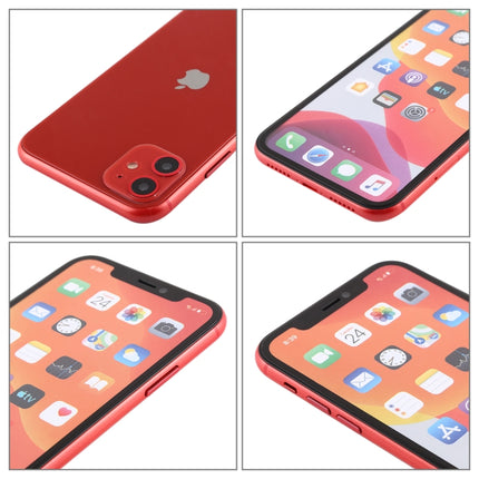 For iPhone 11 Color Screen Non-Working Fake Dummy Display Model (Red)-garmade.com