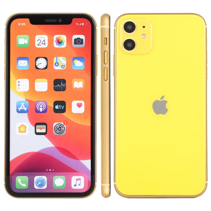 For iPhone 11 Color Screen Non-Working Fake Dummy Display Model (Yellow)-garmade.com