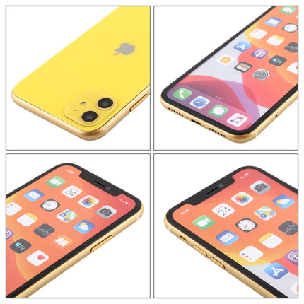 For iPhone 11 Color Screen Non-Working Fake Dummy Display Model (Yellow)-garmade.com