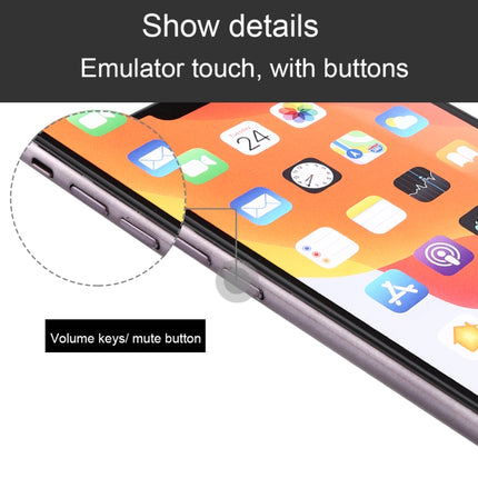 For iPhone 11 Pro Max Color Screen Non-Working Fake Dummy Display Model (Grey)-garmade.com