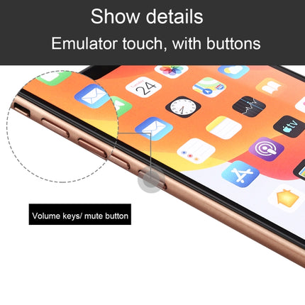 For iPhone 11 Pro Max Color Screen Non-Working Fake Dummy Display Model (Gold)-garmade.com