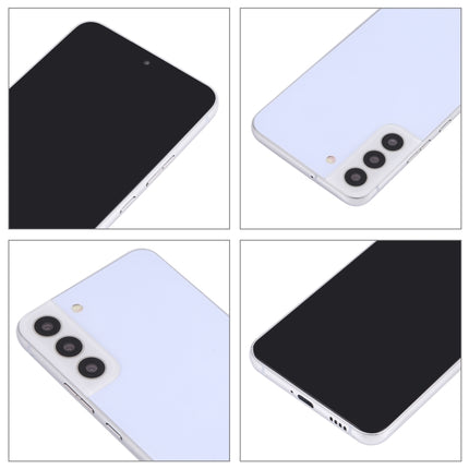 For Samsung Galaxy S22+ 5G Black Screen Non-Working Fake Dummy Display Model (White)-garmade.com