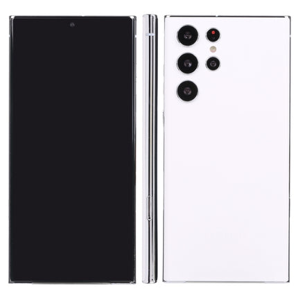 For Samsung Galaxy S22 Ultra 5G Black Screen Non-Working Fake Dummy Display Model(White)-garmade.com