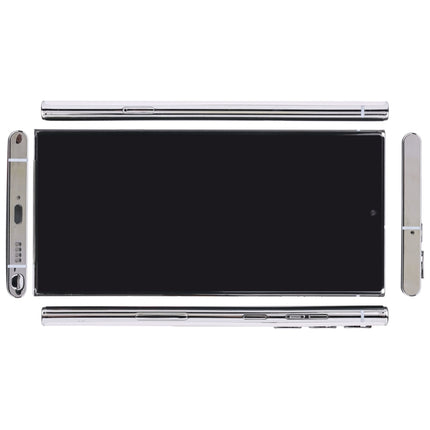 For Samsung Galaxy S22 Ultra 5G Black Screen Non-Working Fake Dummy Display Model(White)-garmade.com